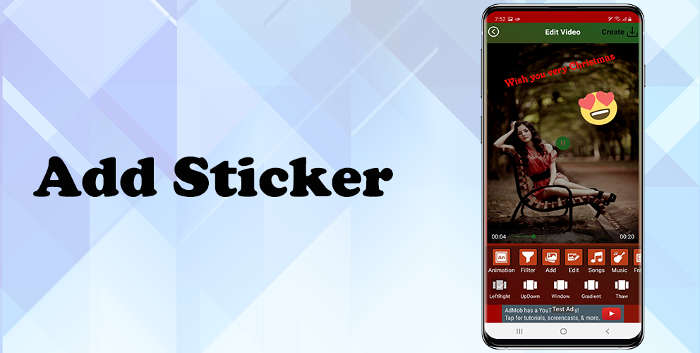 Christmas Video Creator With Song(SDK 29 and Android 11 supported)