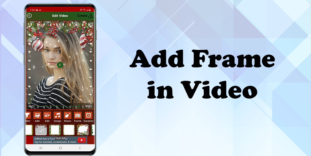 Christmas Video Creator With Song(SDK 29 and Android 11 supported)