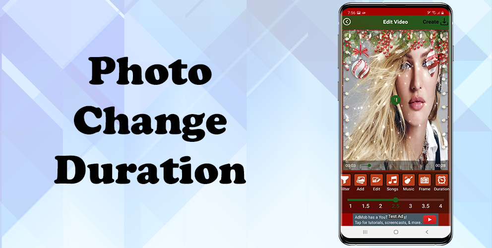 Christmas Video Creator With Song(SDK 29 and Android 11 supported)