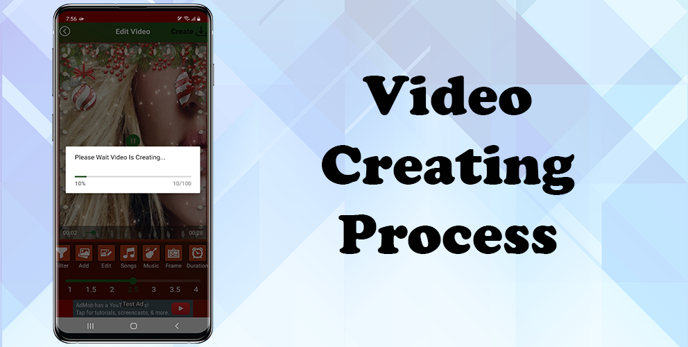 Christmas Video Creator With Song(SDK 29 and Android 11 supported)