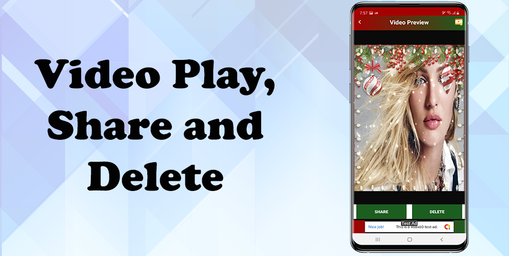 Christmas Video Creator With Song(SDK 29 and Android 11 supported)